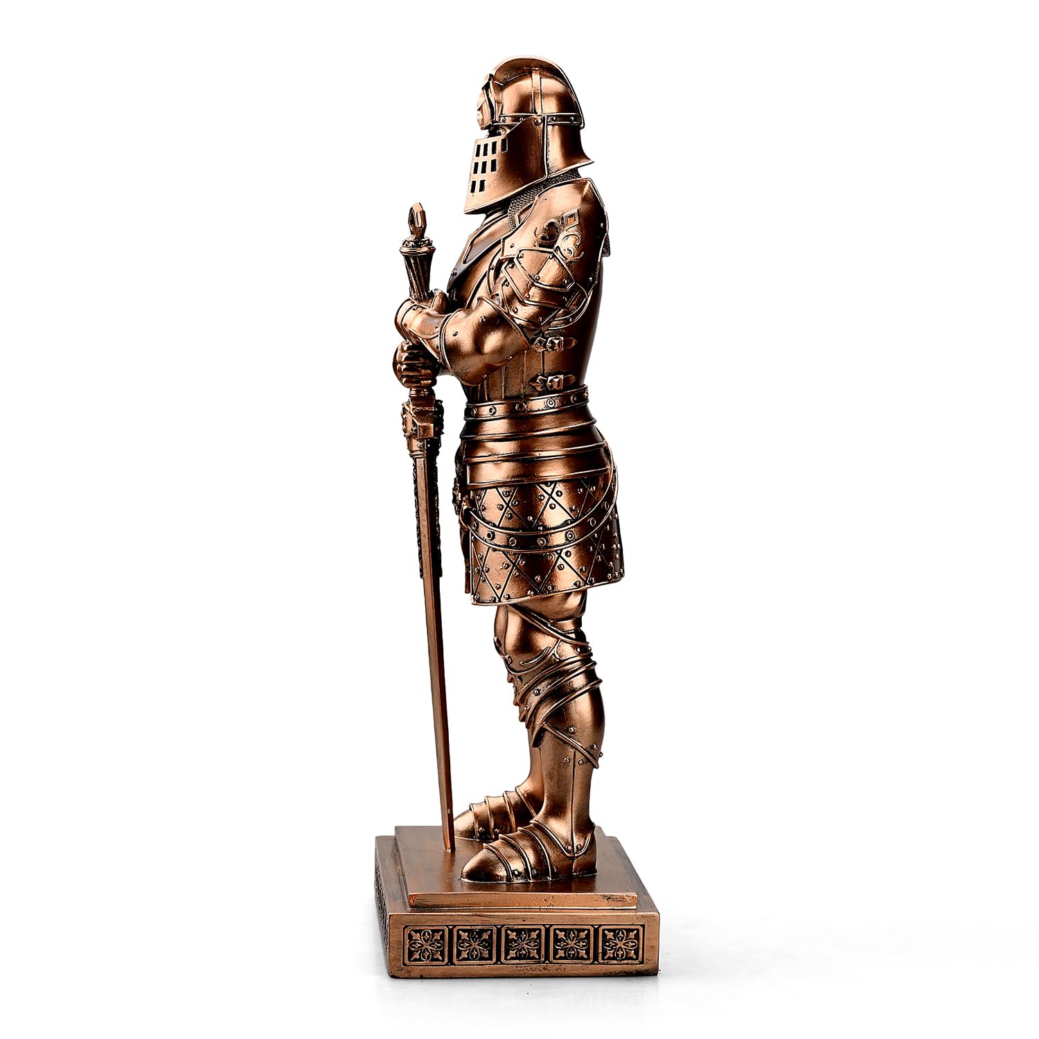Amazon.co.jp: Amoysanli 中世の騎士像 王のガード 中世の装飾